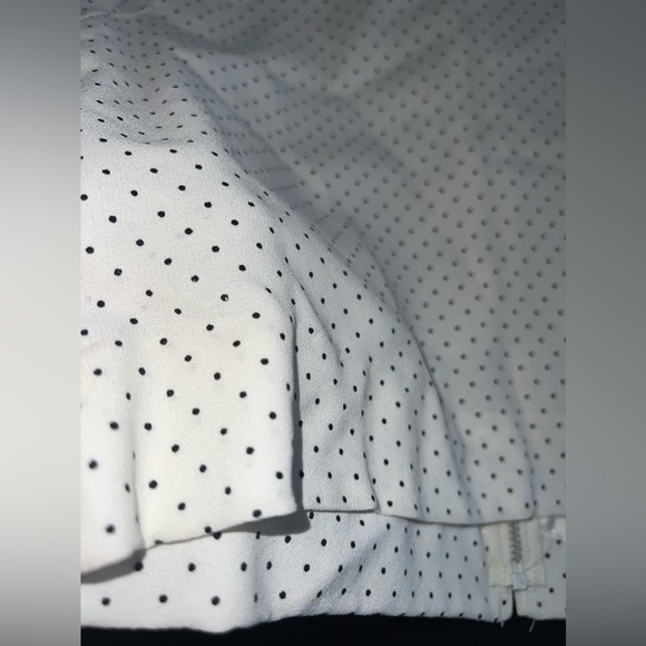 Gay Gibson Vintage 1960’s Top With Ruffle top, polka dots & full back zipper EUC - Picture 3 of 10